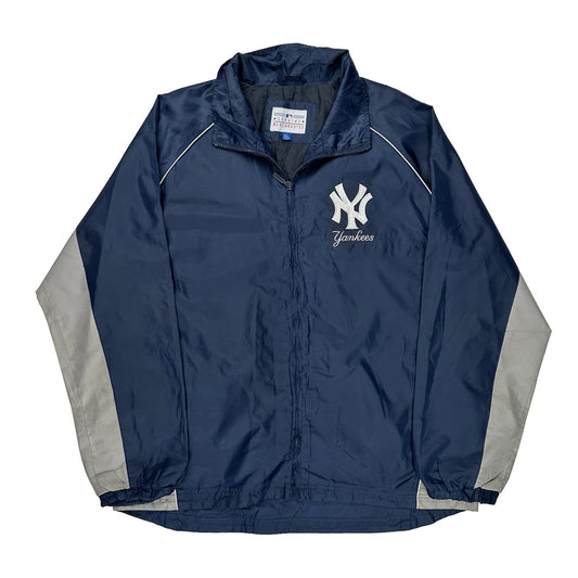 Yankees Mlb Windbreaker - Large Navy Polyester