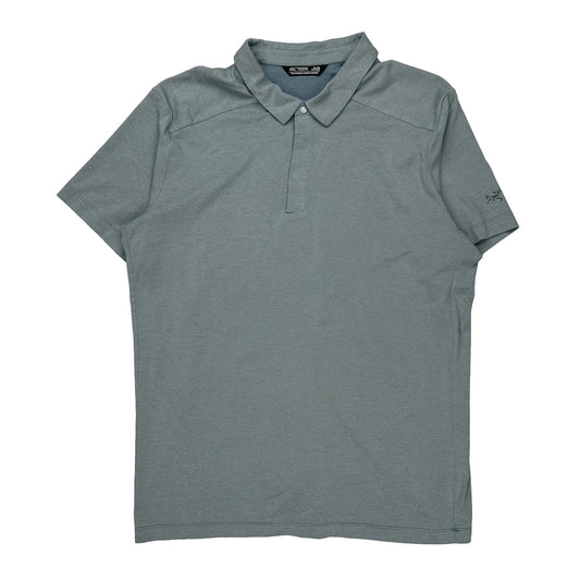 Arc''Teryx Polo Shirt - XL Grey Polyester