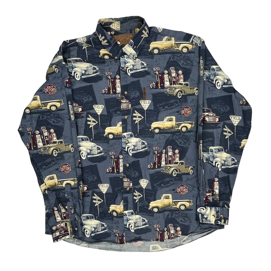 Unbranded Graphic Patterned Shirt - 2XL Multicoloured Cotton