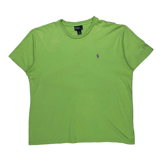 Polo By Ralph Lauren T-Shirt - XL Green Cotton
