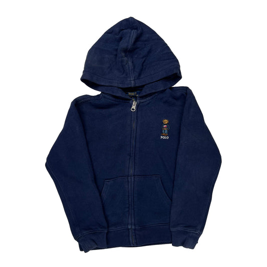 Age 5 Polo By Ralph Lauren Hoodie - Small Blue Cotton