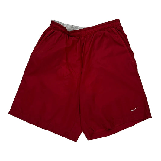 Nike Sport Shorts - Mediumw 8L Red Polyester