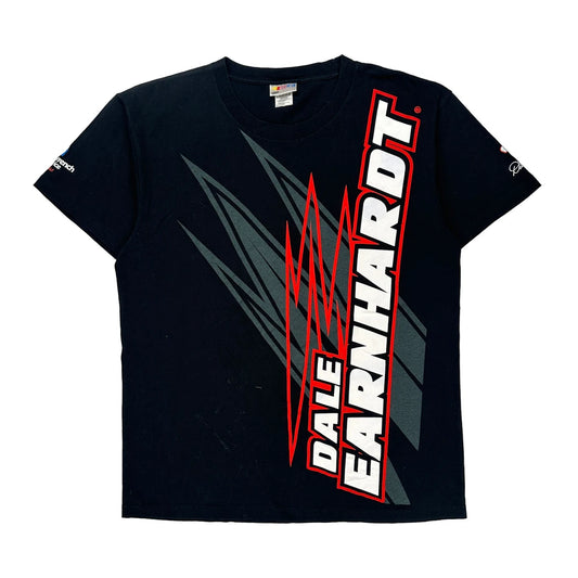 Dale Earnhardt Nascar Nascar T-Shirt - Large Black Cotton