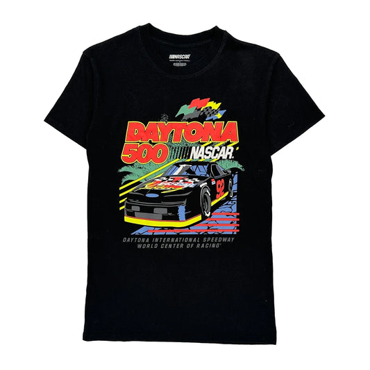 Daytona 500 Nascar Nascar T-Shirt - Small Black Cotton Blend
