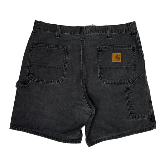 Carhartt Carpenter Shorts - 36W 9L Grey Cotton