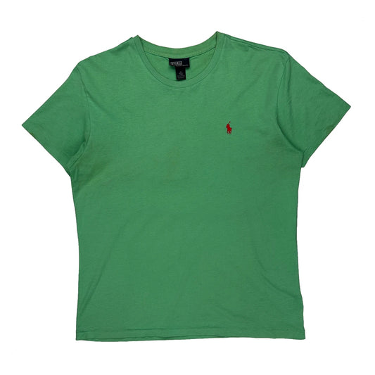 Polo By Ralph Lauren T-Shirt - Medium Green Cotton