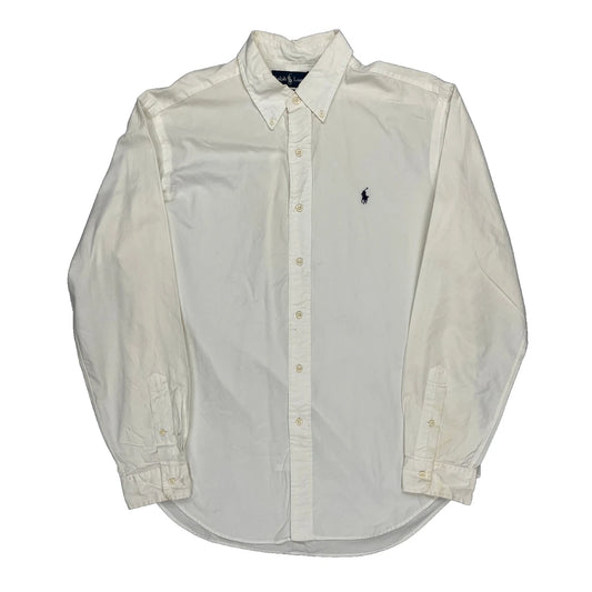 Ralph Lauren Shirt - Large White Cotton