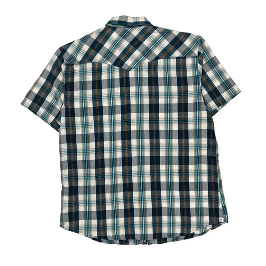Levis Checked Short Sleeve Shirt - 2XL Multicoloured Cotton