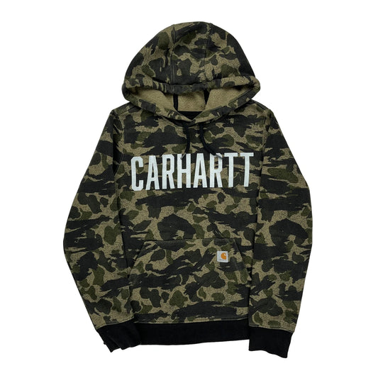 Carhartt Camo Hoodie - Small Camo Cotton
