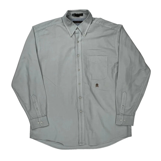 Tommy Hilfiger Shirt - Medium White Cotton