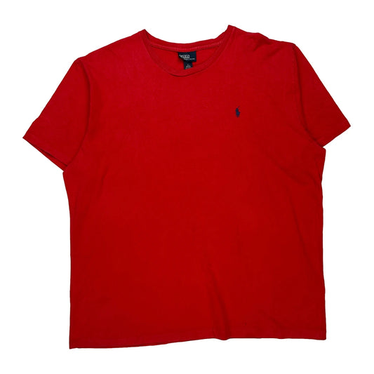 Polo By Ralph Lauren T-Shirt - XL Red Cotton