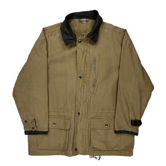 Unbranded Jacket - Large Khaki Cotton