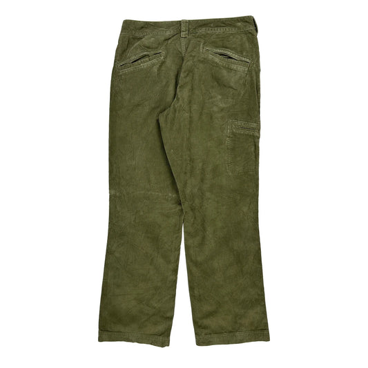 Mountain Hard Wear Trousers - 34W 31L Green Cotton