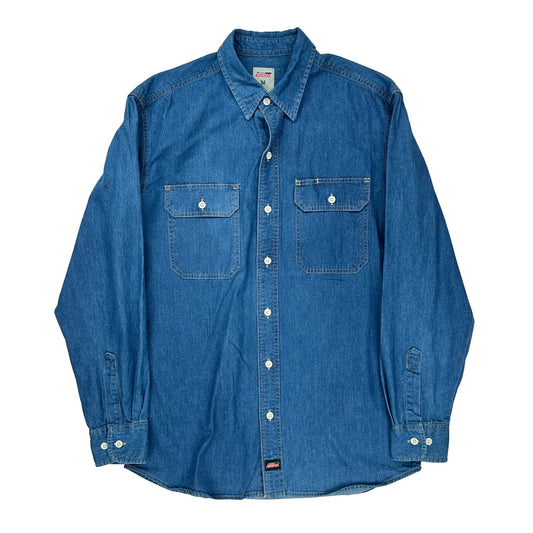 Dickies Denim Shirt - Medium Blue Cotton
