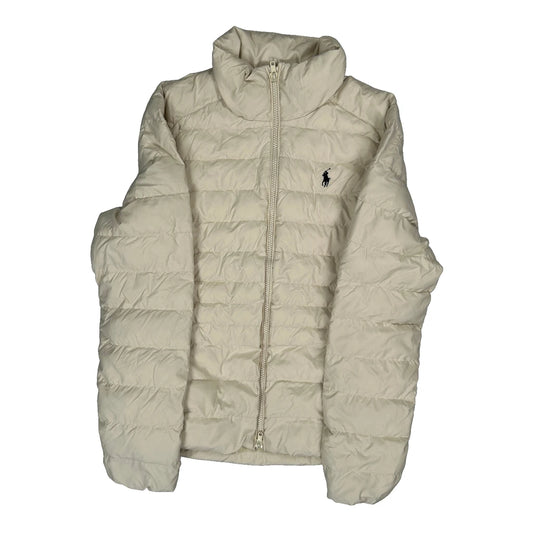Polo By Ralph Lauren Puffer - Small Cream Polyester