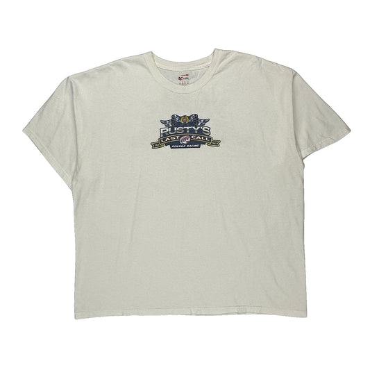 Penske Racing Chase Authentics Nascar T-Shirt - XL White Cotton