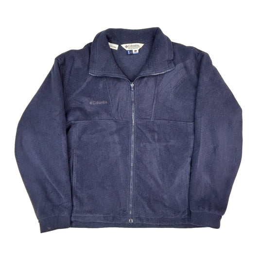 Columbia Fleece - Large Navy Polyester