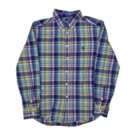 Age 8-9 Ralph Lauren Checked Shirt - Medium Multicoloured Cotton