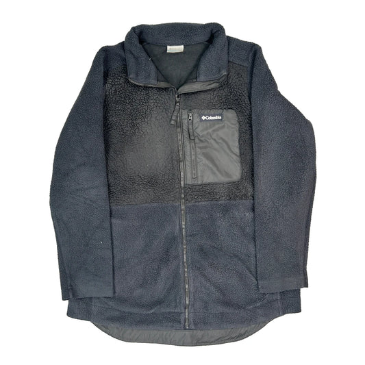 Columbia Fleece - Large Black Polyester
