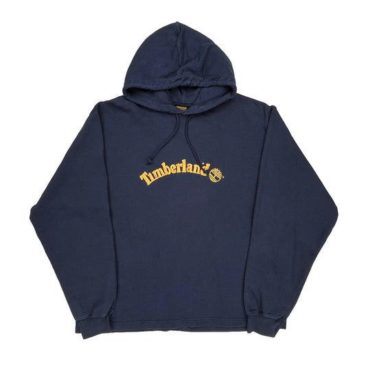 Timberland Hoodie - Large Navy Cotton