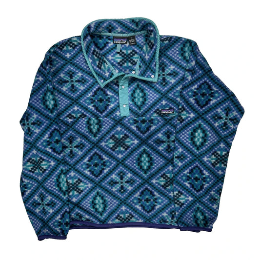 Synchilla Patterned Patagonia Fleece - Large Multicoloured Polyester