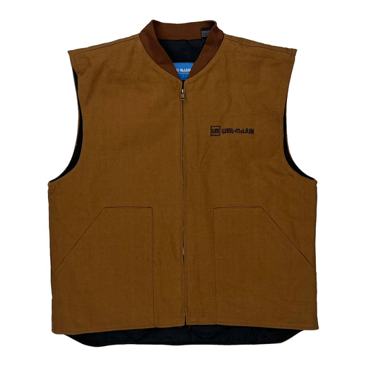 Earning The Trust Of Generations Well Mclain Gilet - Large Brown Cotton
