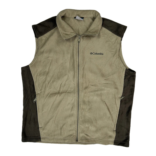 Columbia Fleece Gilet - XL Beige Polyester