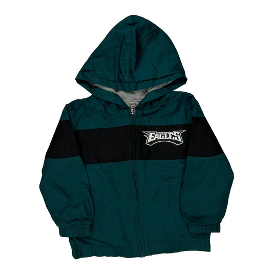 Age 2 Eagles N.F.L. Team Apparel Nfl Jacket - 2XS Black Polyester