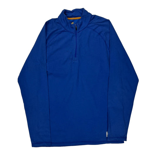 Carhartt 1/4 Zip - Medium Blue Cotton