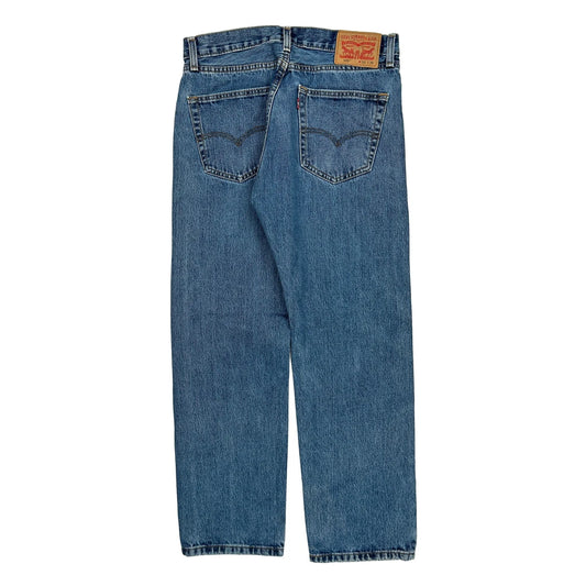 505 Levis Jeans - 32W 29L Blue Cotton