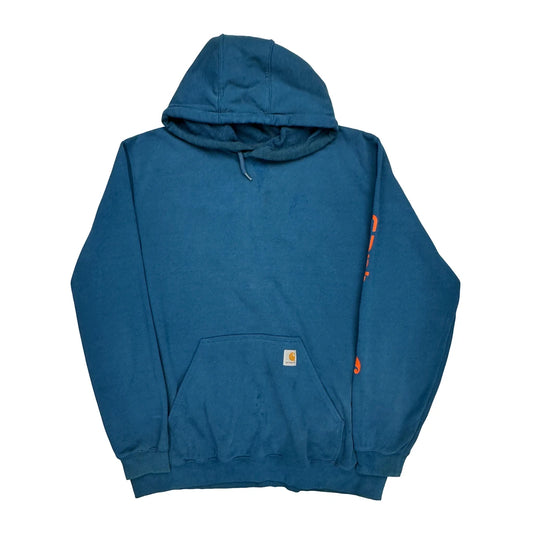 Carhartt Hoodie - XL Blue Cotton