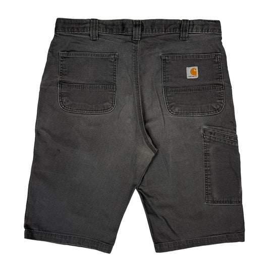 Carhartt Carpenter Shorts - 35W 10L Grey Cotton