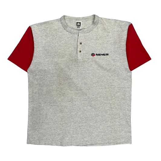 Cotton Deluxe Single Stitch T-Shirt - XL Red Cotton