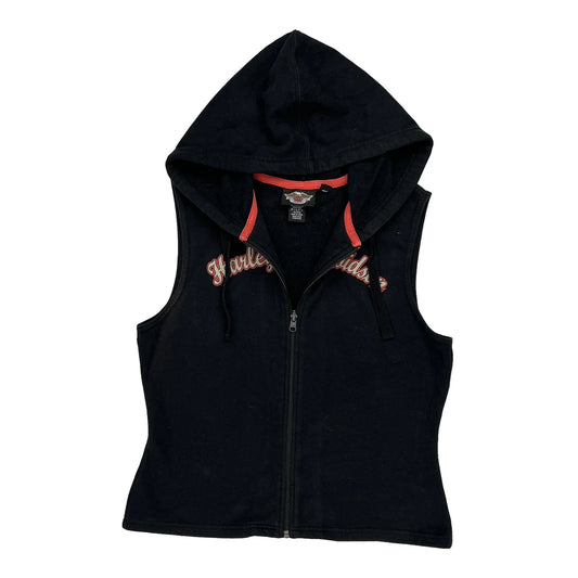 Harley Davidson Gilet - Medium Black Polyester
