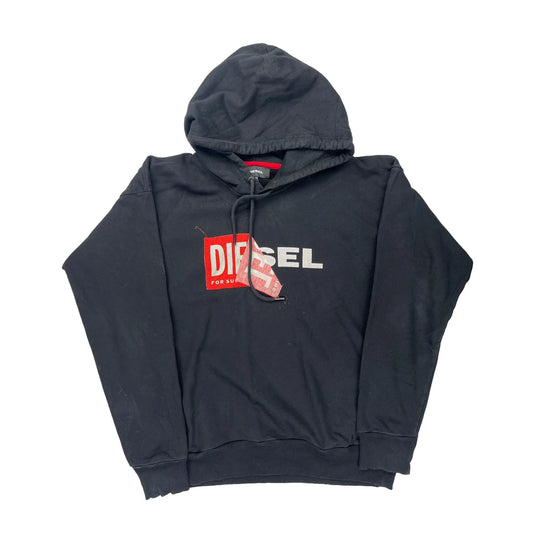 Diesel Hoodie - XL Red Cotton