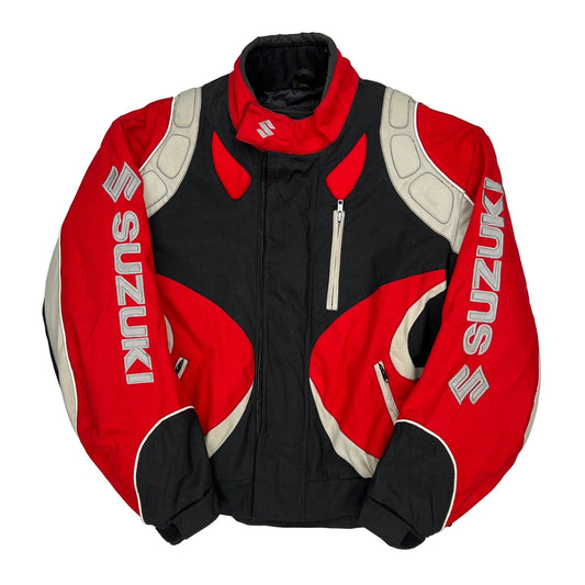 Suzuki Graphic Jacket - Large Black Polyester