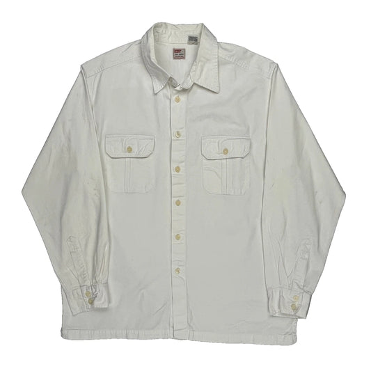 Levis Shirt - XL White Cotton