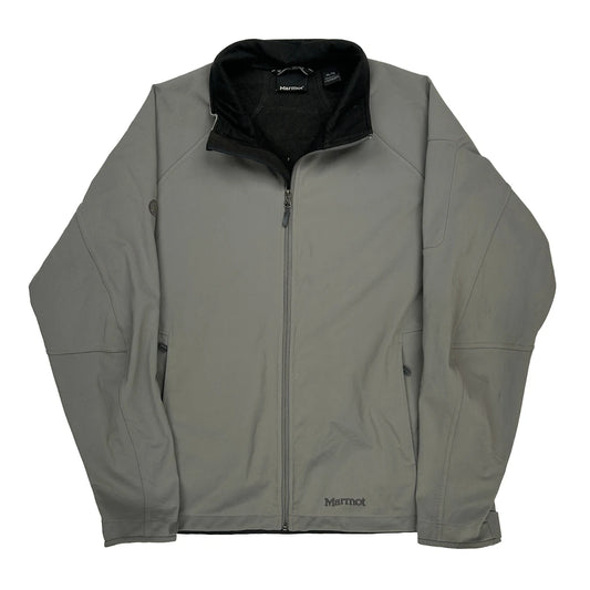 Marmot Fleece Jacket - XL Grey Polyester