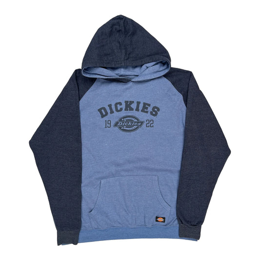 Dickies Graphic Hoodie - 2XL Blue Cotton Blend