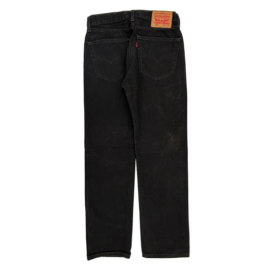 505 Levis Jeans - 31W 31L Black Cotton