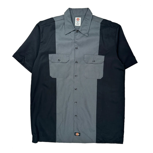 Drunken Sailors Dickies Graphic Short Sleeve Shirt - XL Black Cotton