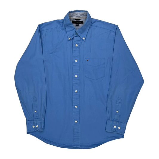 Tommy Hilfiger Shirt - Medium Blue Cotton
