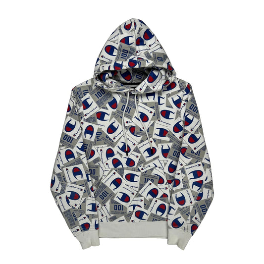 Champion Hoodie - Medium Multicoloured Cotton
