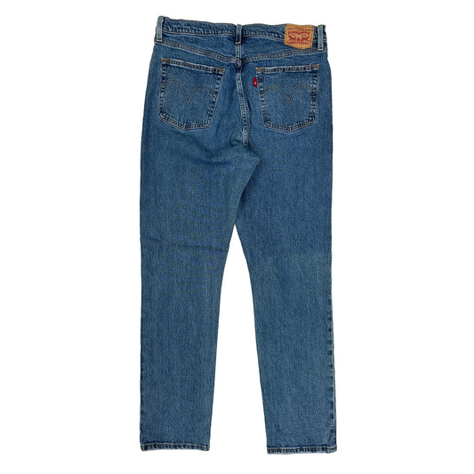 501 Levis Jeans - 32W UK 12 Blue Denim