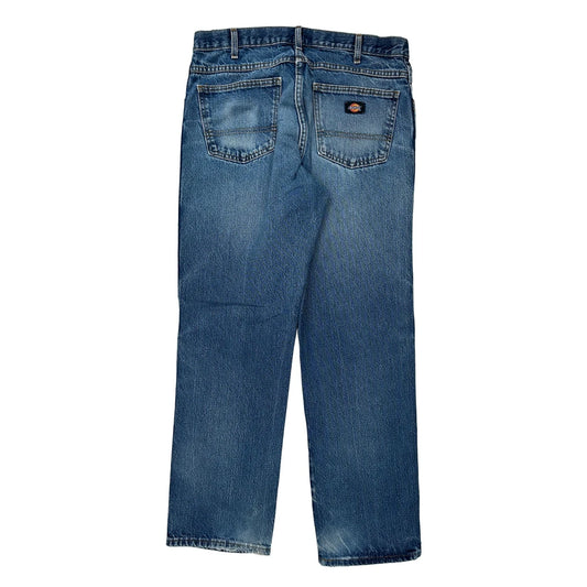 Dickies Jeans - 33W 32L Blue Cotton