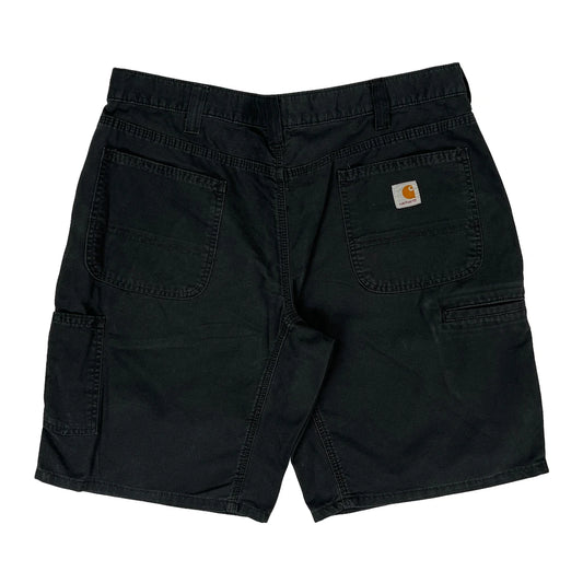 Carhartt Carpenter Shorts - 38W 10L Black Cotton