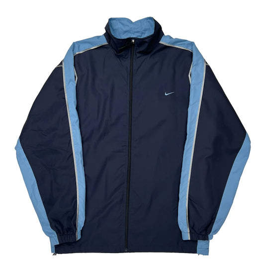 Sportswear Nike Track Jacket - Large Blue Polyester