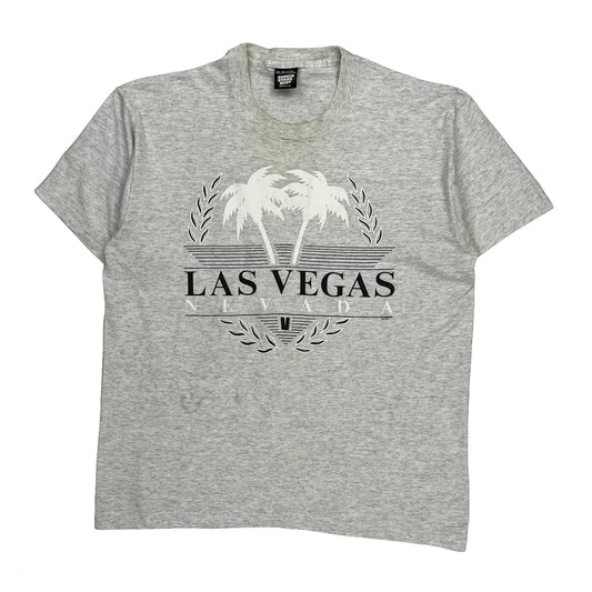 Screen Stars Single Stitch T-Shirt - XL Grey Cotton