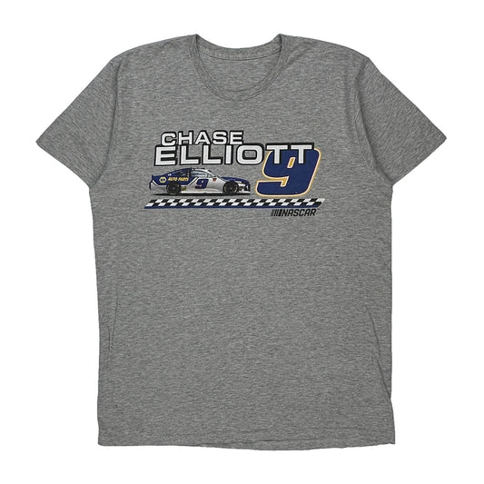 Nascar Nascar T-Shirt - Large Grey Cotton