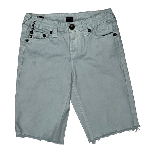 Age 10 True Religion Denim Shorts - Mediumw 10L Light Wash Cotton